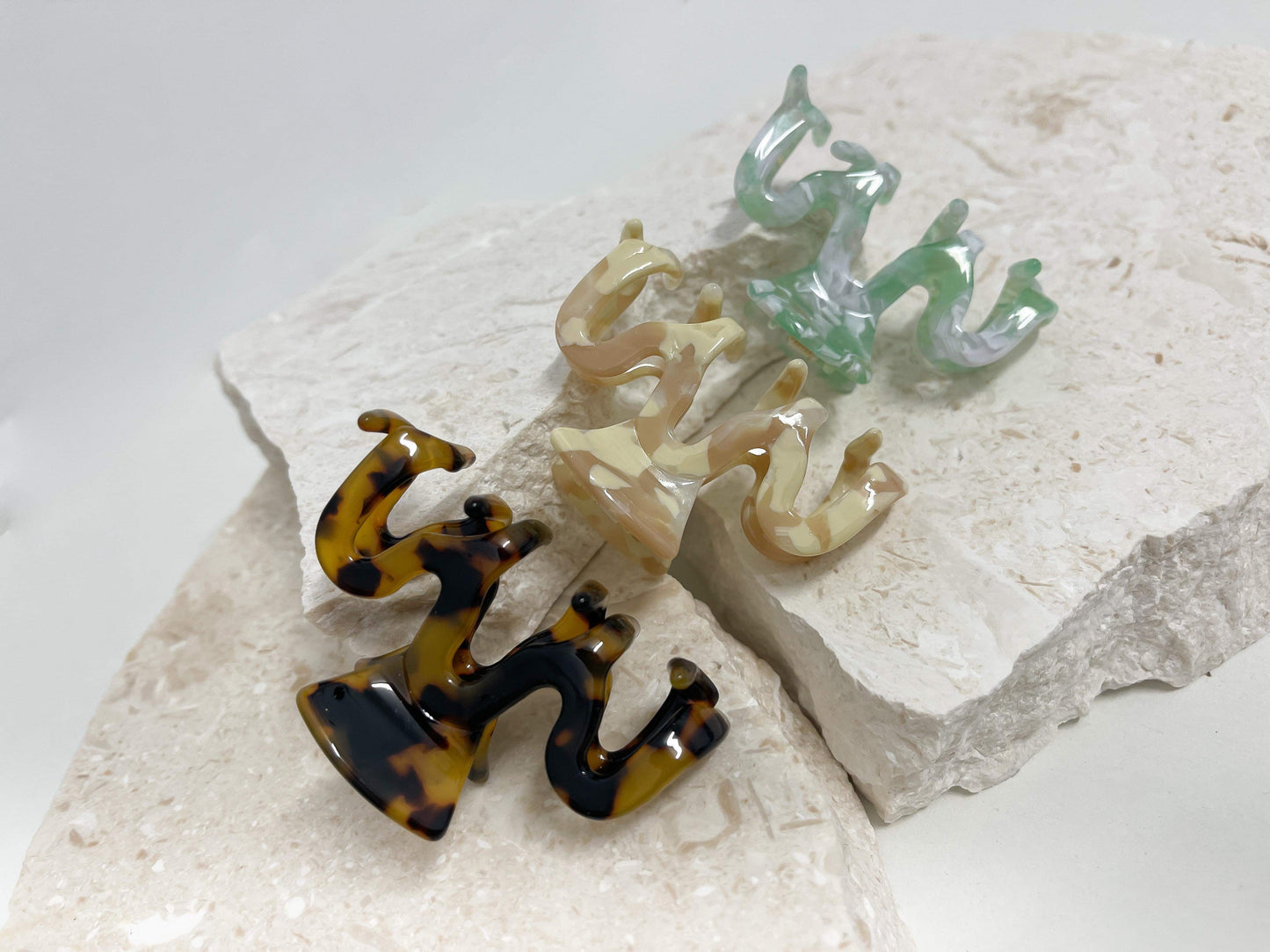 Mini Wave Claw Clip ASSORTED
