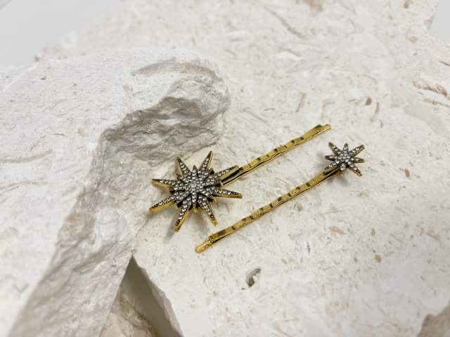 Starlight  Diamante Clip Doubles